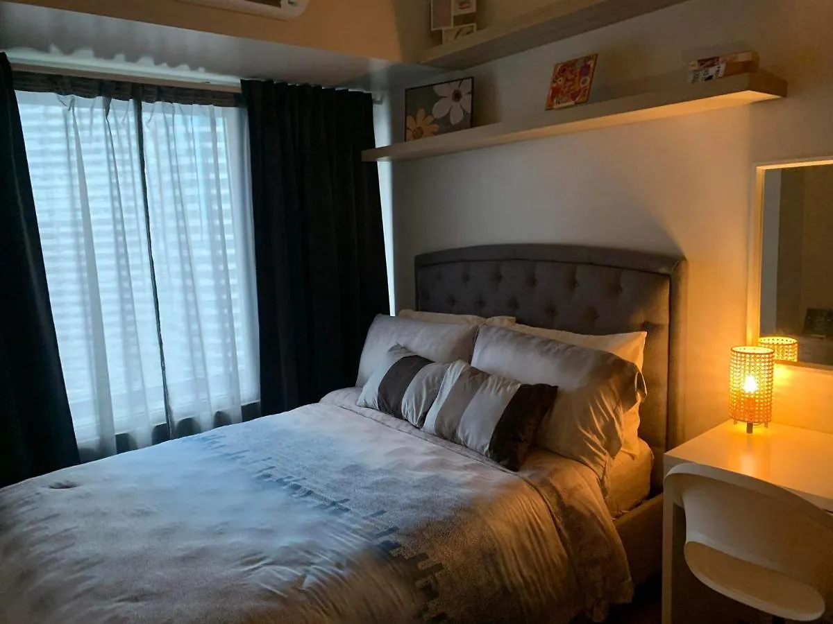 Cozy 1-Br Flat In Air Residences Makati Manila Philippines